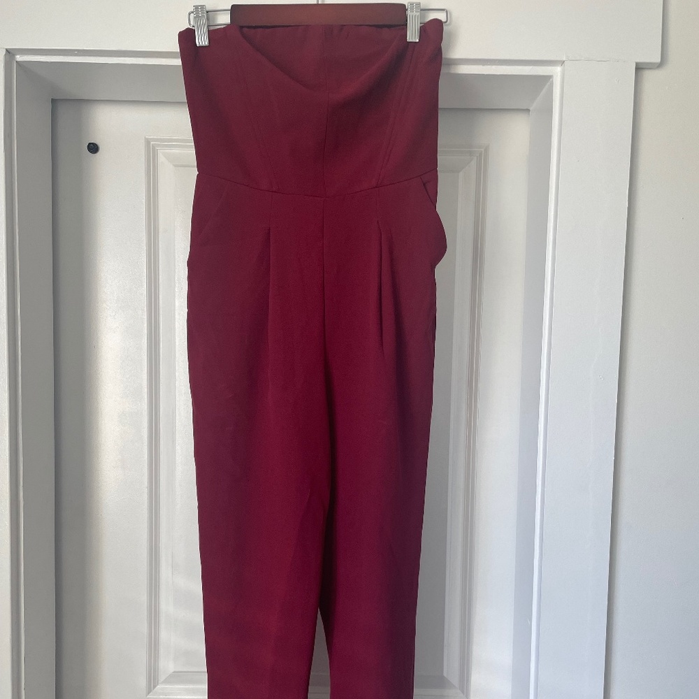 Strapless Jumpsuit